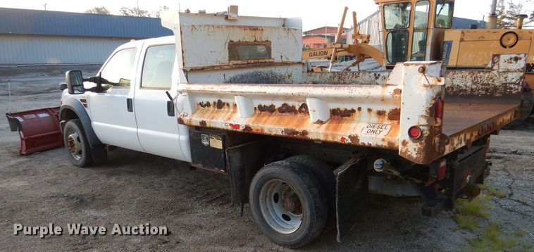 image for item DM1373 2008 Ford F550 Super Duty XL  dump truck