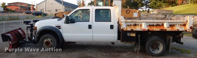 image for item DM1373 2008 Ford F550 Super Duty XL  dump truck