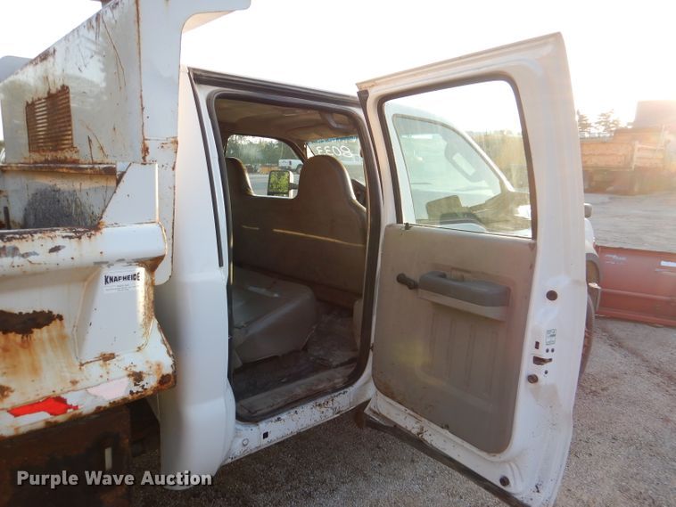 image for item DM1373 2008 Ford F550 Super Duty XL  dump truck