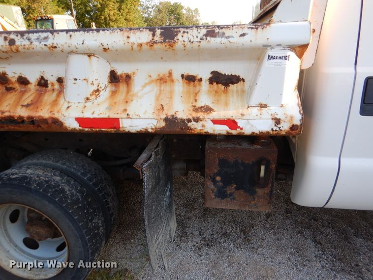 image for item DM1373 2008 Ford F550 Super Duty XL  dump truck