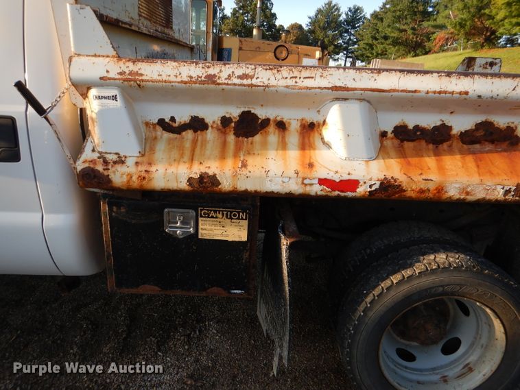 image for item DM1373 2008 Ford F550 Super Duty XL  dump truck