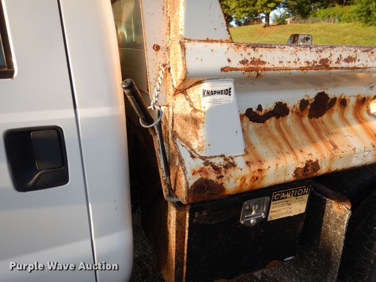 image for item DM1373 2008 Ford F550 Super Duty XL  dump truck