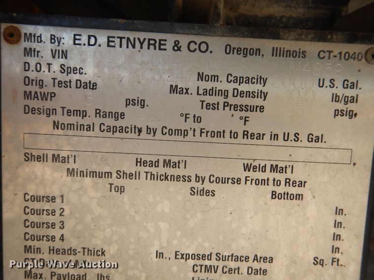 image for item DM1381 2004 Chevrolet C7500  oil distributor truck