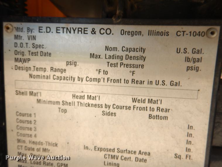 image for item DM1382 2004 Chevrolet C7500  oil distributor truck