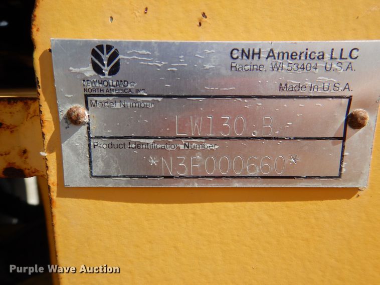 image for item DM1389 2006 New Holland LW130B  wheel loader