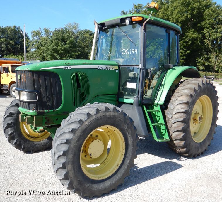 image for item DM1391 John Deere 6715  MFWD tractor