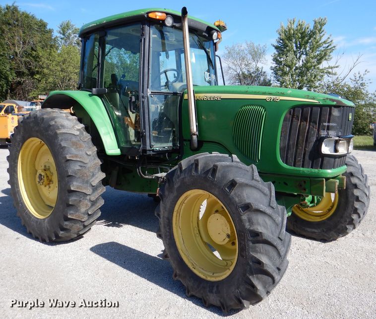image for item DM1391 John Deere 6715  MFWD tractor