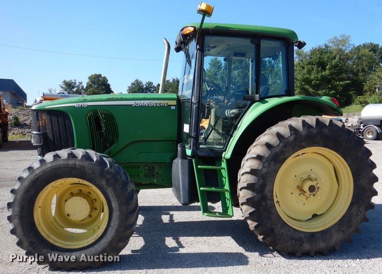 image for item DM1391 John Deere 6715  MFWD tractor