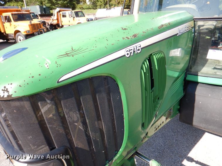 image for item DM1391 John Deere 6715  MFWD tractor