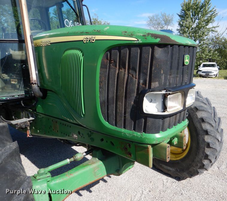 image for item DM1391 John Deere 6715  MFWD tractor