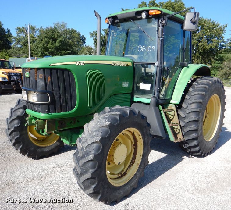 image for item DM1392 John Deere 6615  MFWD tractor