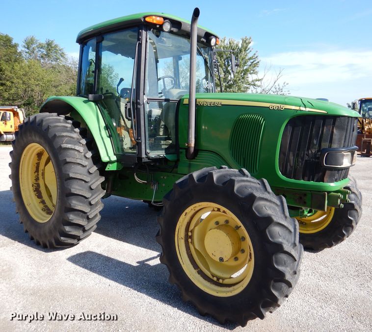 image for item DM1392 John Deere 6615  MFWD tractor
