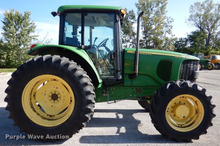 image for item DM1392 John Deere 6615  MFWD tractor