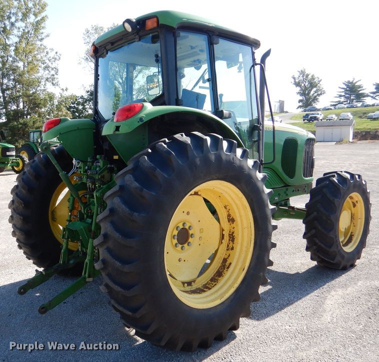 image for item DM1392 John Deere 6615  MFWD tractor