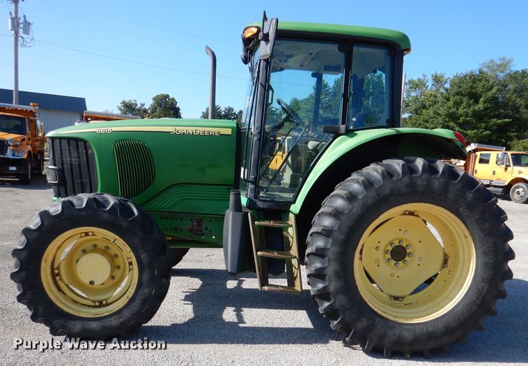 image for item DM1392 John Deere 6615  MFWD tractor
