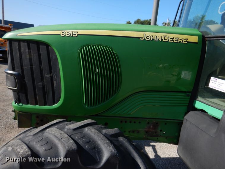 image for item DM1392 John Deere 6615  MFWD tractor
