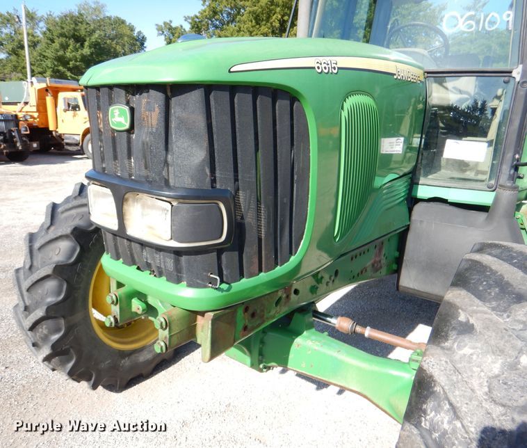image for item DM1392 John Deere 6615  MFWD tractor
