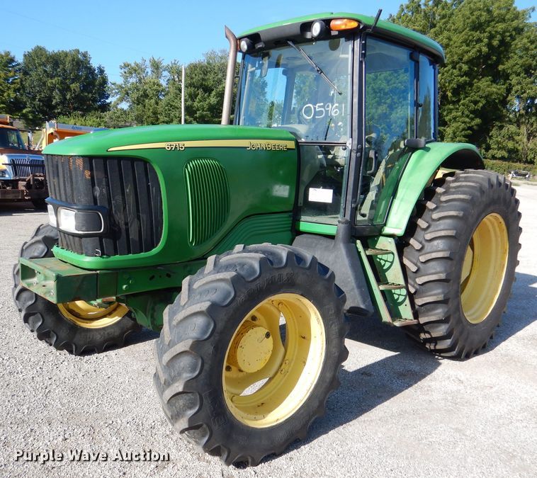 image for item DM1393 John Deere 6715  MFWD tractor