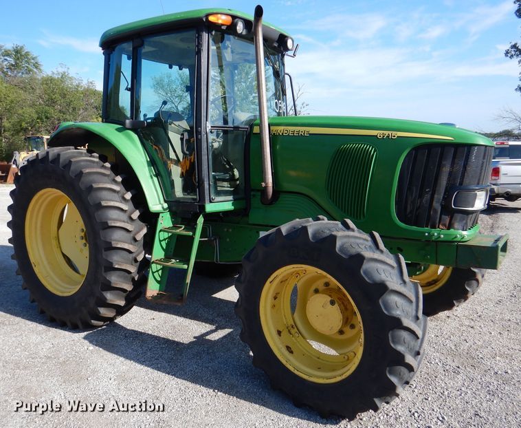 image for item DM1393 John Deere 6715  MFWD tractor