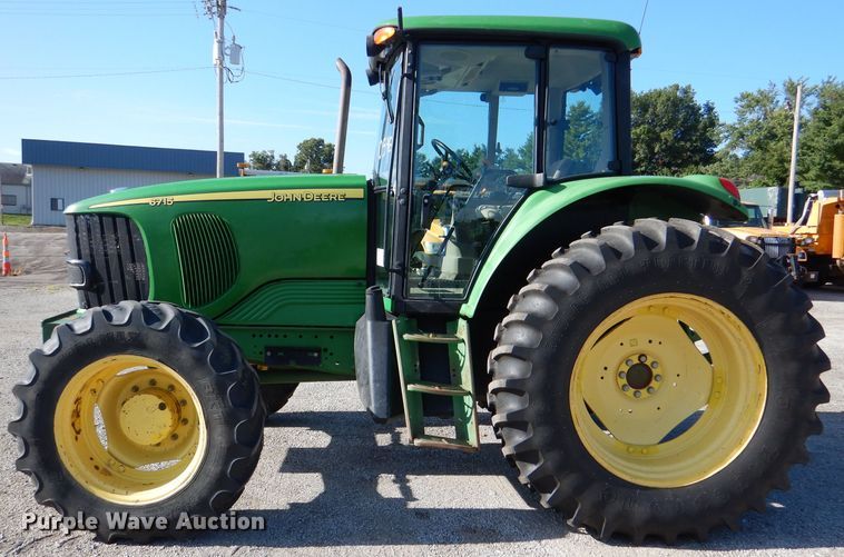 image for item DM1393 John Deere 6715  MFWD tractor