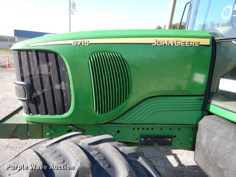 image for item DM1393 John Deere 6715  MFWD tractor