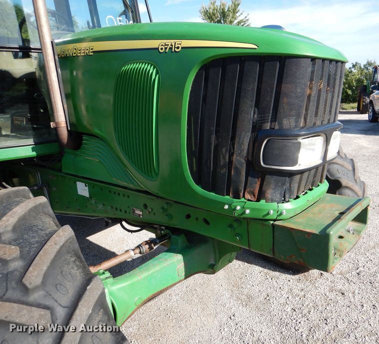 image for item DM1393 John Deere 6715  MFWD tractor