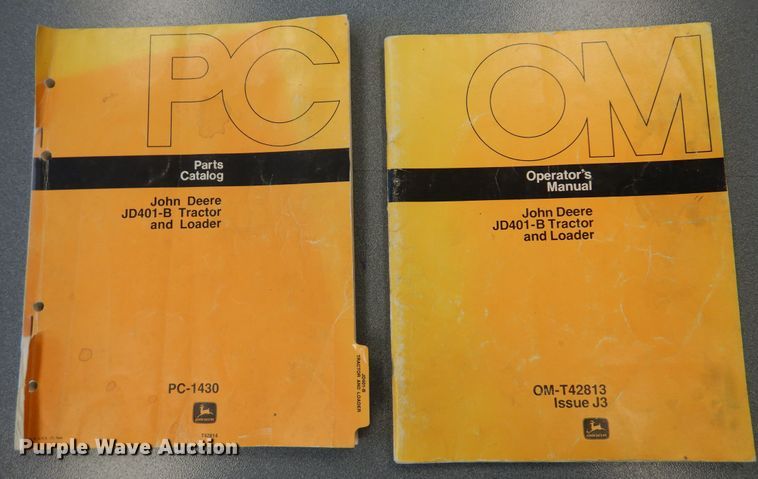 image for item DM5033 John Deere 401-B  tractor