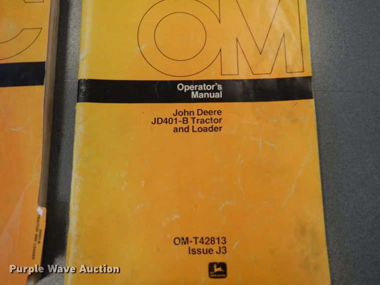 image for item DM5033 John Deere 401-B  tractor