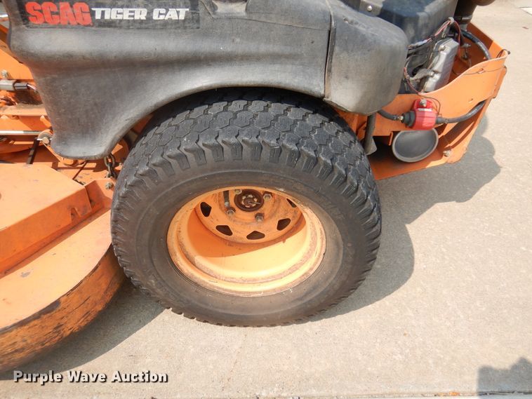 image for item DM5038 Scag Tiger Cat  ZTR lawn mower