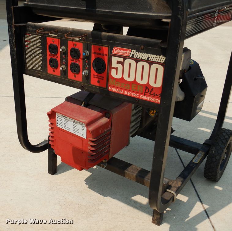 image for item DM5040 Coleman Powermate 5000  generator