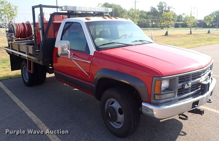 image for item DN1928 1997 Chevrolet 3500  brush fire truck