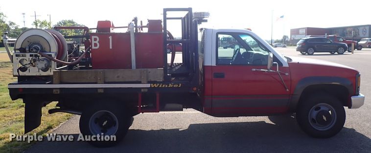 image for item DN1928 1997 Chevrolet 3500  brush fire truck