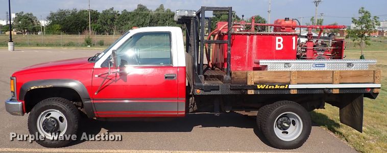 image for item DN1928 1997 Chevrolet 3500  brush fire truck
