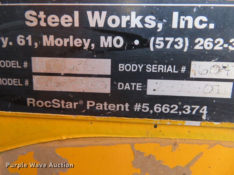 image for item DN5838 2007 International 7400  dump truck