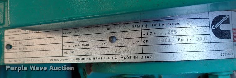 image for item IN9586 Onan 275DFBF  generator