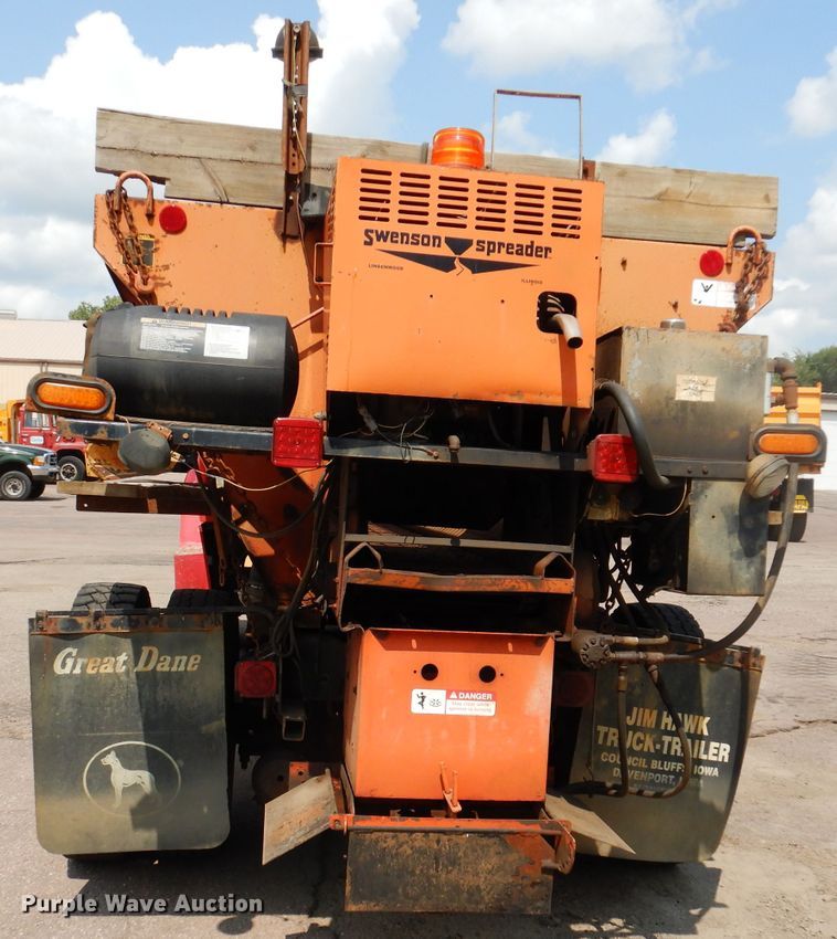 image for item IN9876 1985 Ford 8000  spreader truck