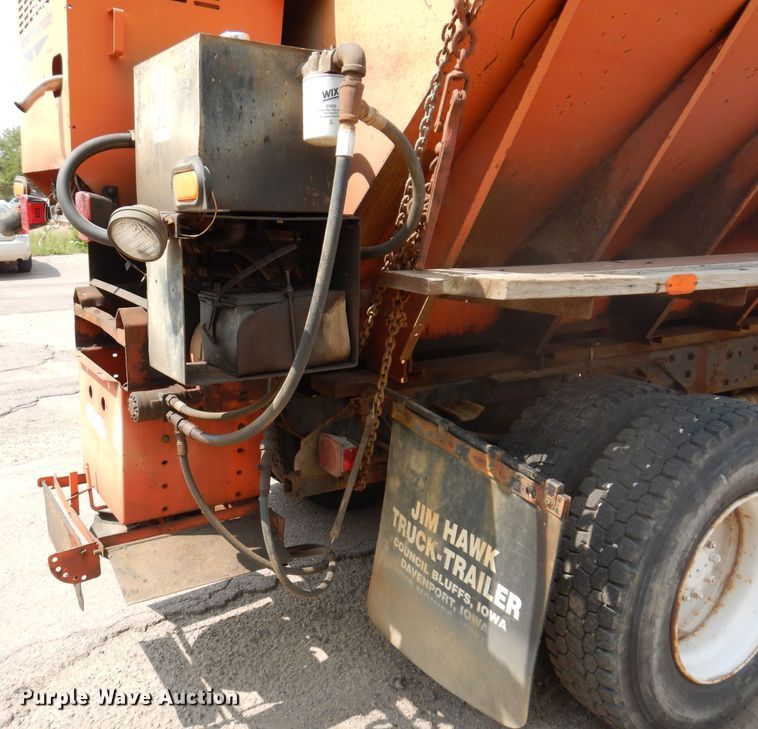 image for item IN9876 1985 Ford 8000  spreader truck