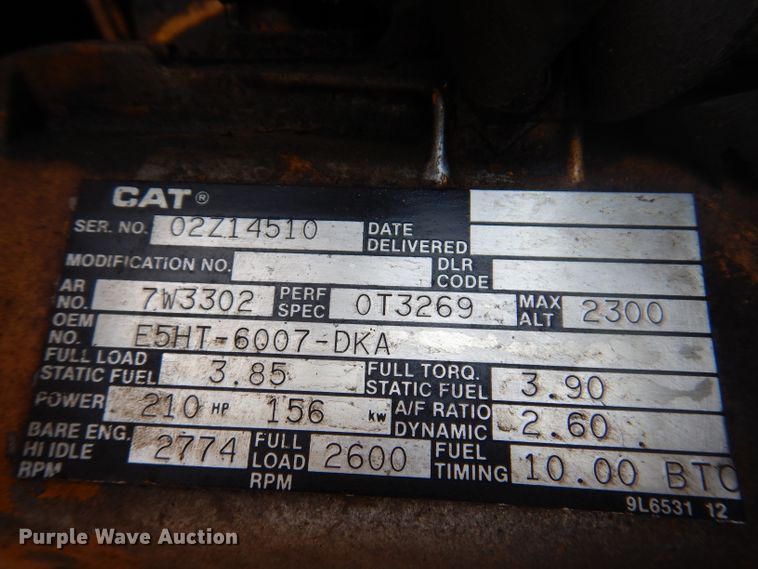 image for item IN9876 1985 Ford 8000  spreader truck