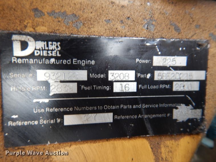 image for item IN9878 1986 Ford LN8000  dump truck