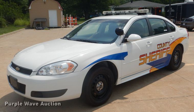 image for item JI9577 2014 Chevrolet Impala Police Cruiser