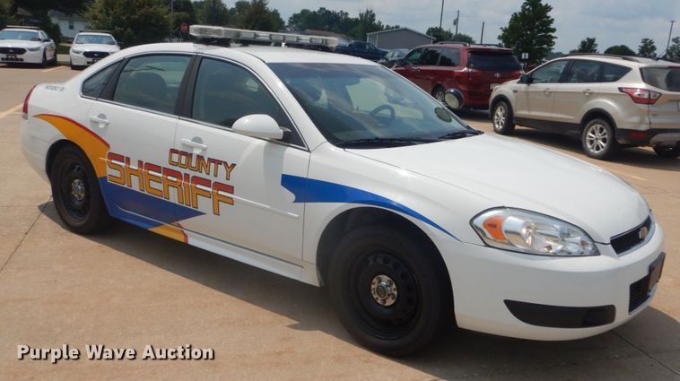 image for item JI9577 2014 Chevrolet Impala Police Cruiser