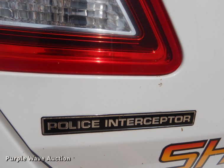 image for item JI9578 2016 Ford Taurus Police Interceptor