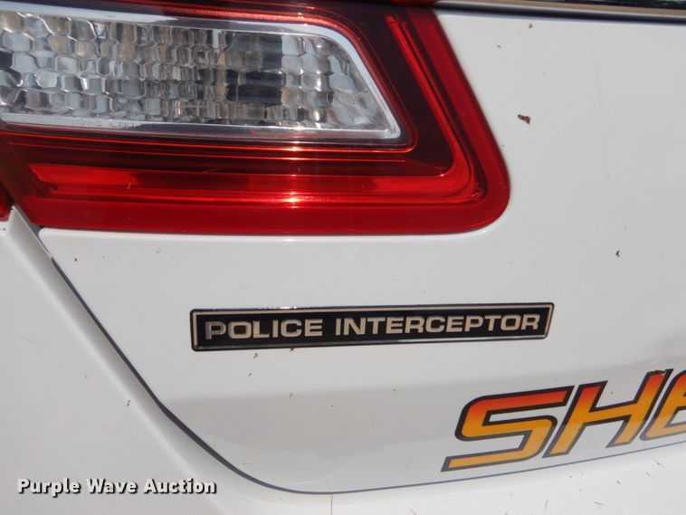 image for item JI9579 2017 Ford Taurus Police Interceptor