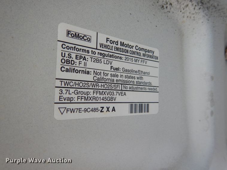 image for item JI9582 2015 Ford Taurus Police Interceptor