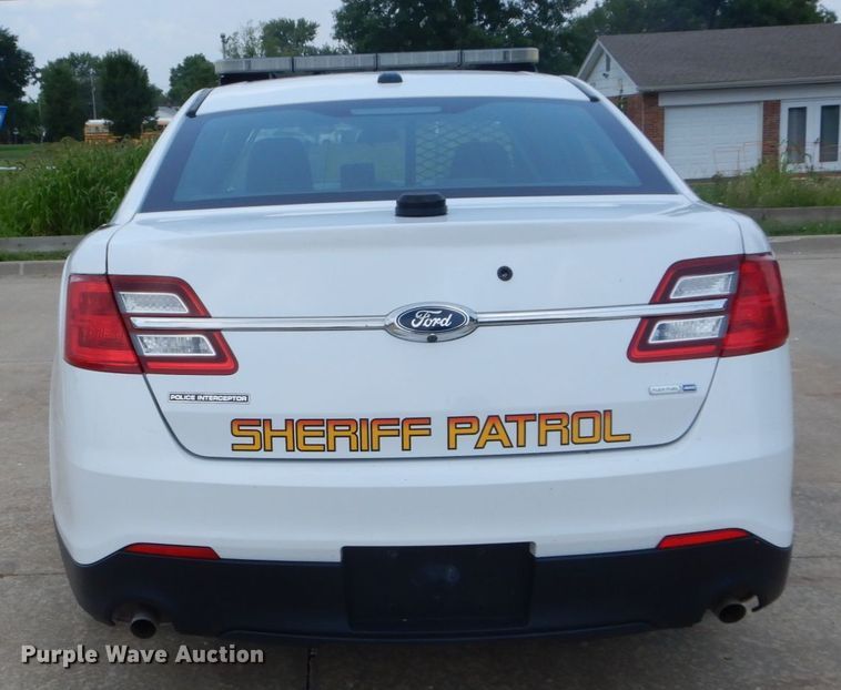 image for item JI9583 2017 Ford Taurus Police Interceptor