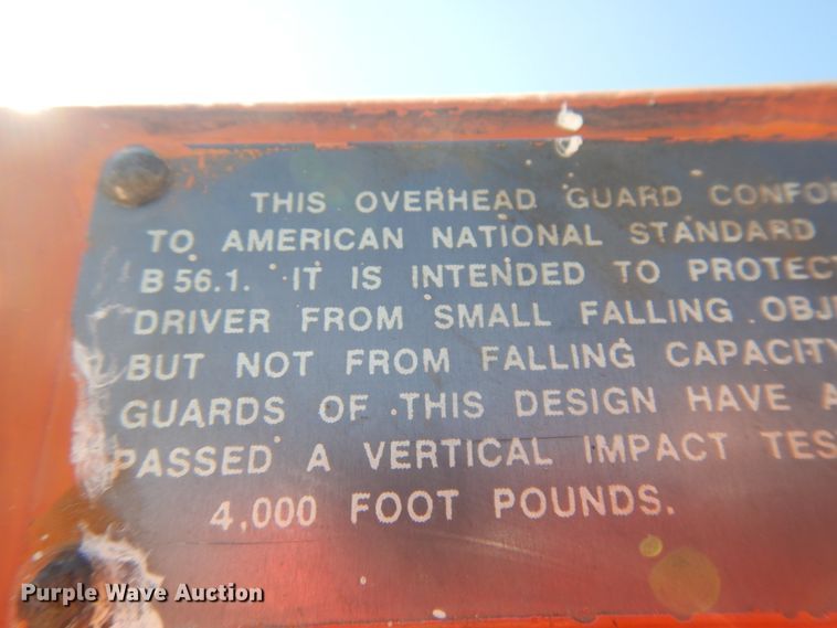 image for item JZ9864 Clark C500S30  forklift