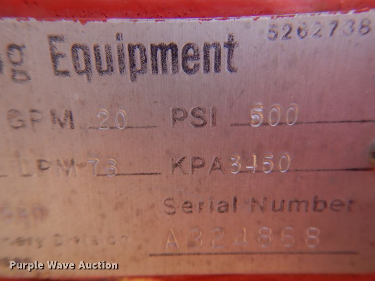 image for item JZ9877 FMC DM20E300FEK  sprayer tank