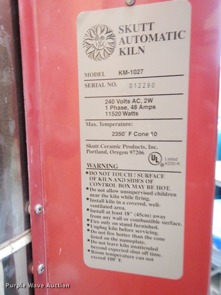 image for item KC9139 Skutt KM-1027 kiln