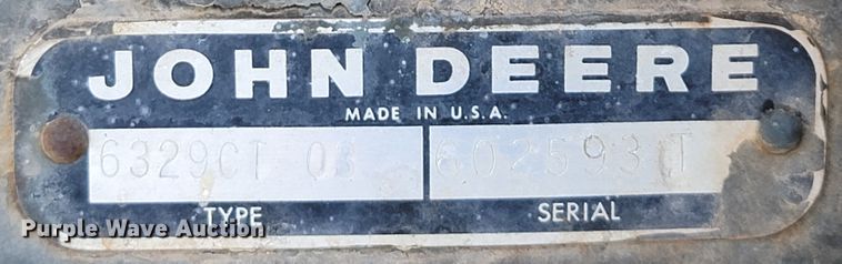 image for item KD9481 1982 John Deere 570A  motor grader