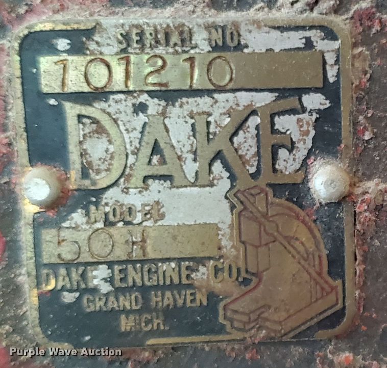 image for item KK9355 Dake 50H  hydraulic press